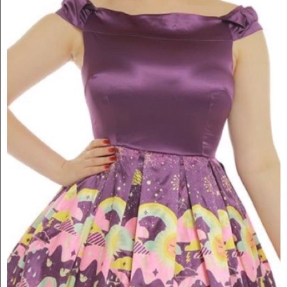 Purple space dress 😻